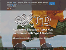 Tablet Screenshot of ext1d.com.au